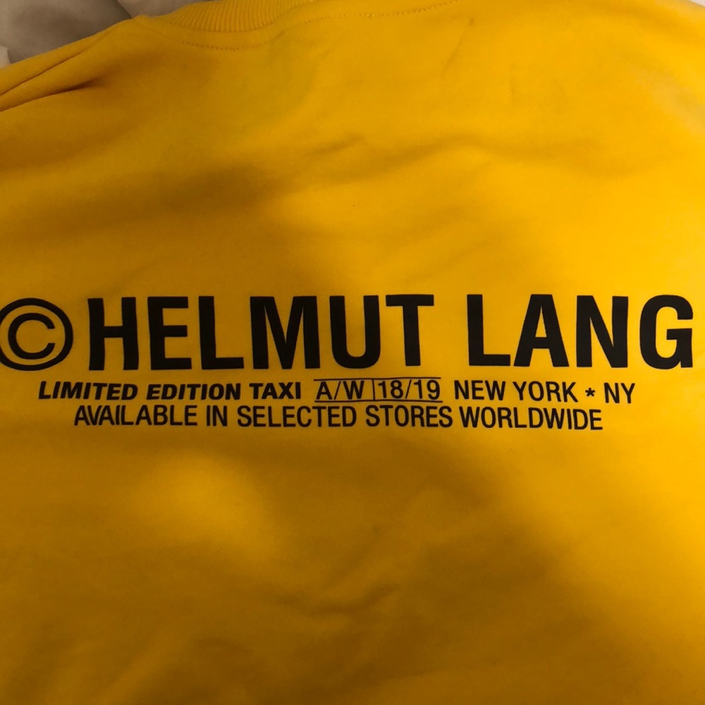 Helmut Lang taxi crew neck xl - Picture 3 of 4